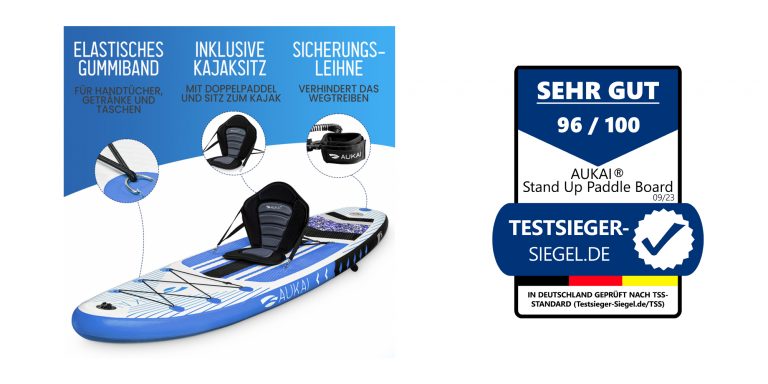 2 in 1 Stand Up Paddle Board