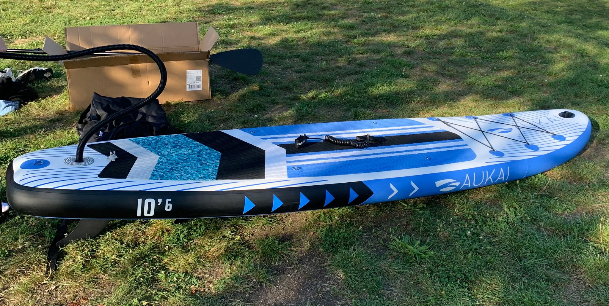 Produkttest zum 2 in 1 Stand Up Paddle Board Testsieger Siegel