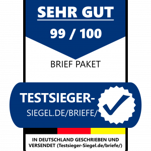 Testsieger-Briefe